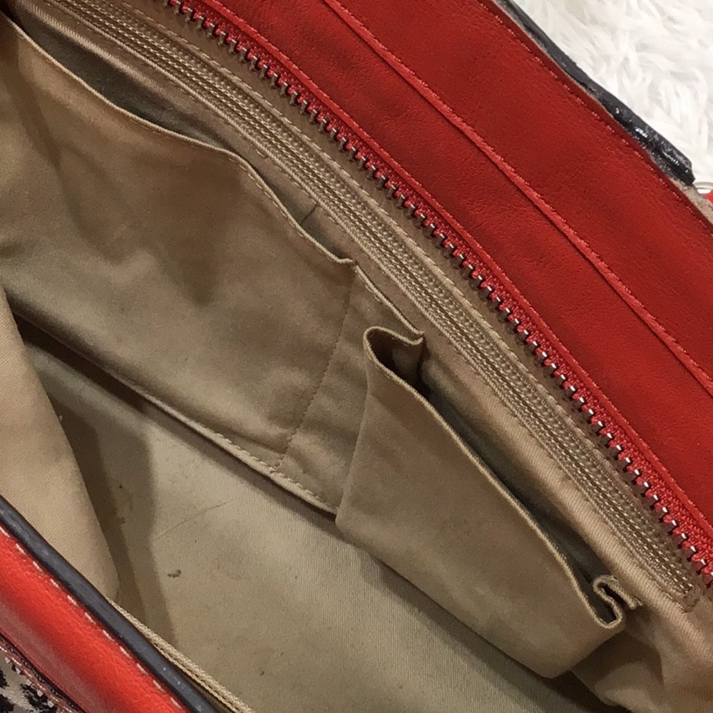 Coach Legacy Ocelot Candace leather satchel shoulder bag - Picture 14 of 14
